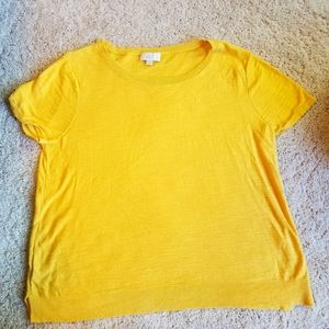 COPY - Mustard gold blouse for fall